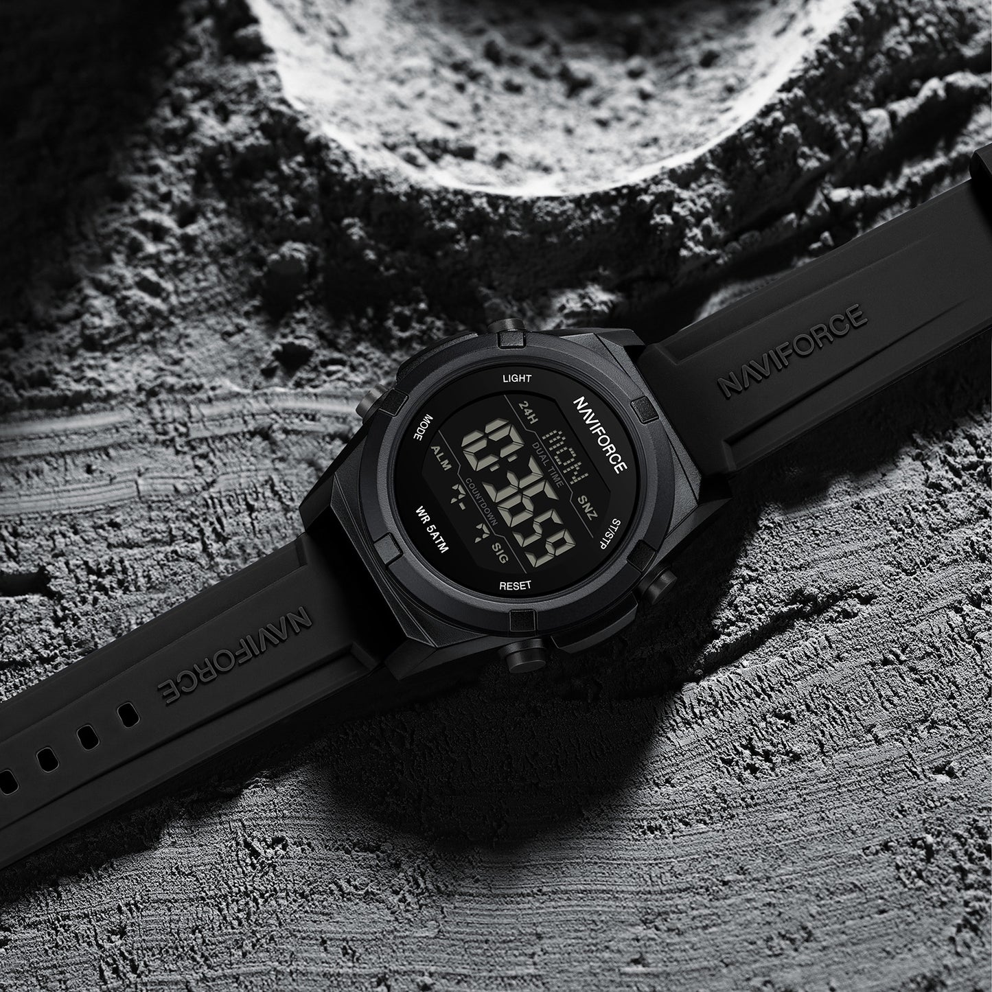 Reloj Naviforce Hombre Original Negro NF7127-NE