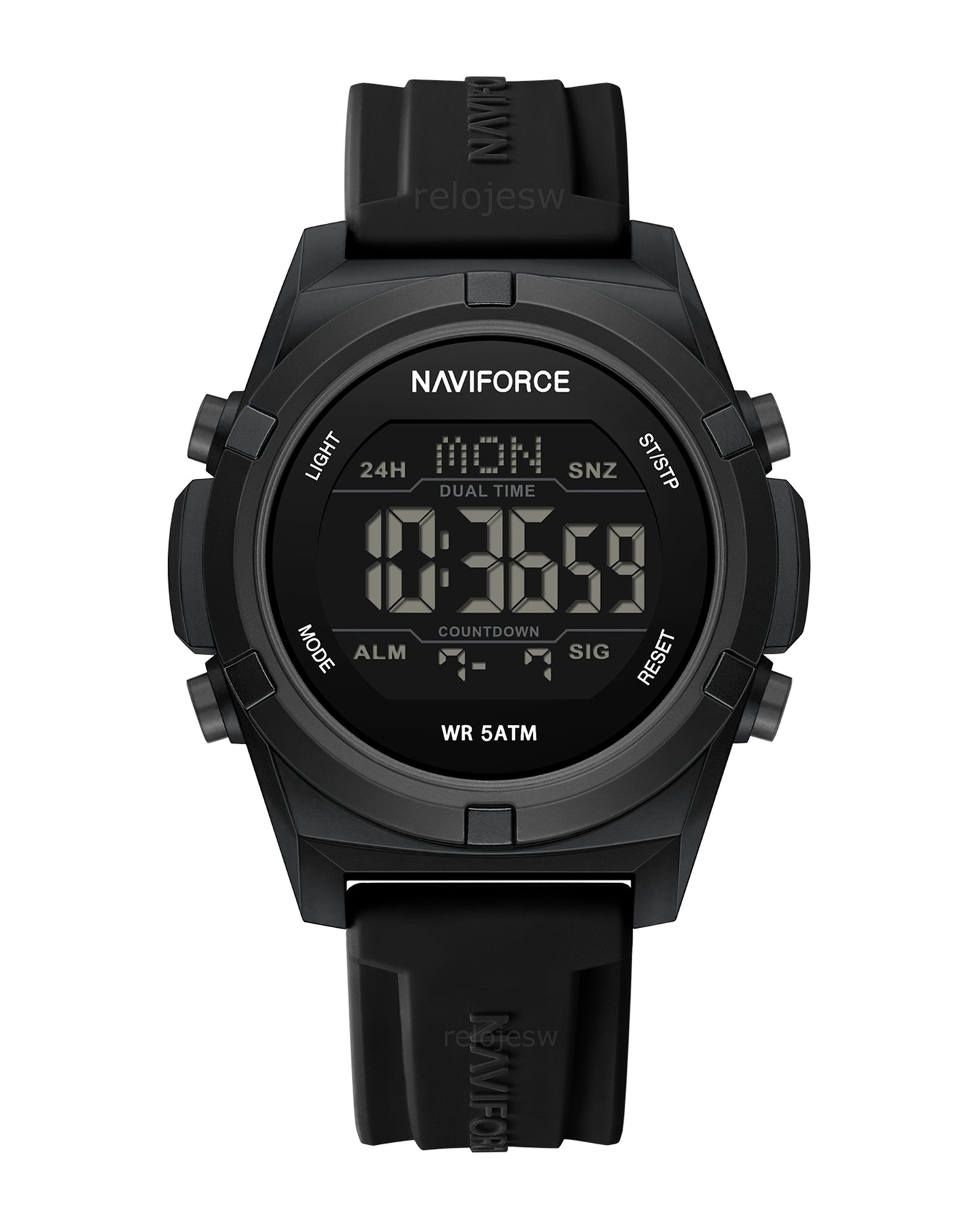 Reloj Naviforce Hombre Original Negro NF7127-NE
