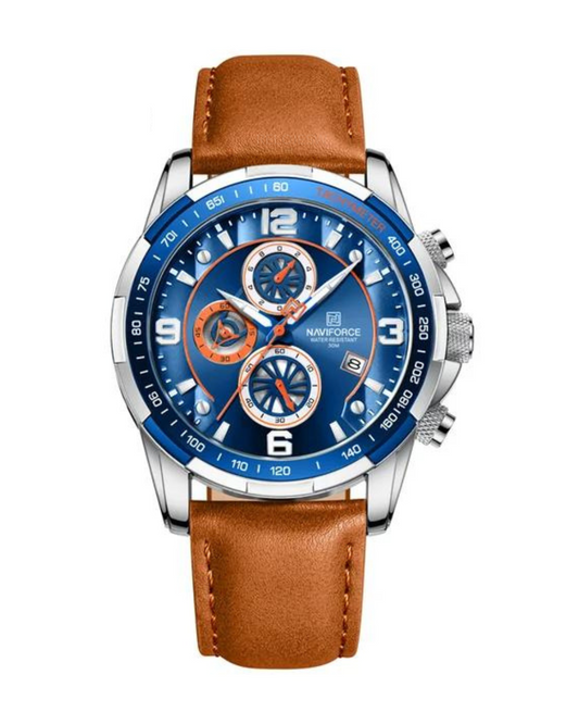 Reloj Naviforce Hombre NF8020L Plateado Azul