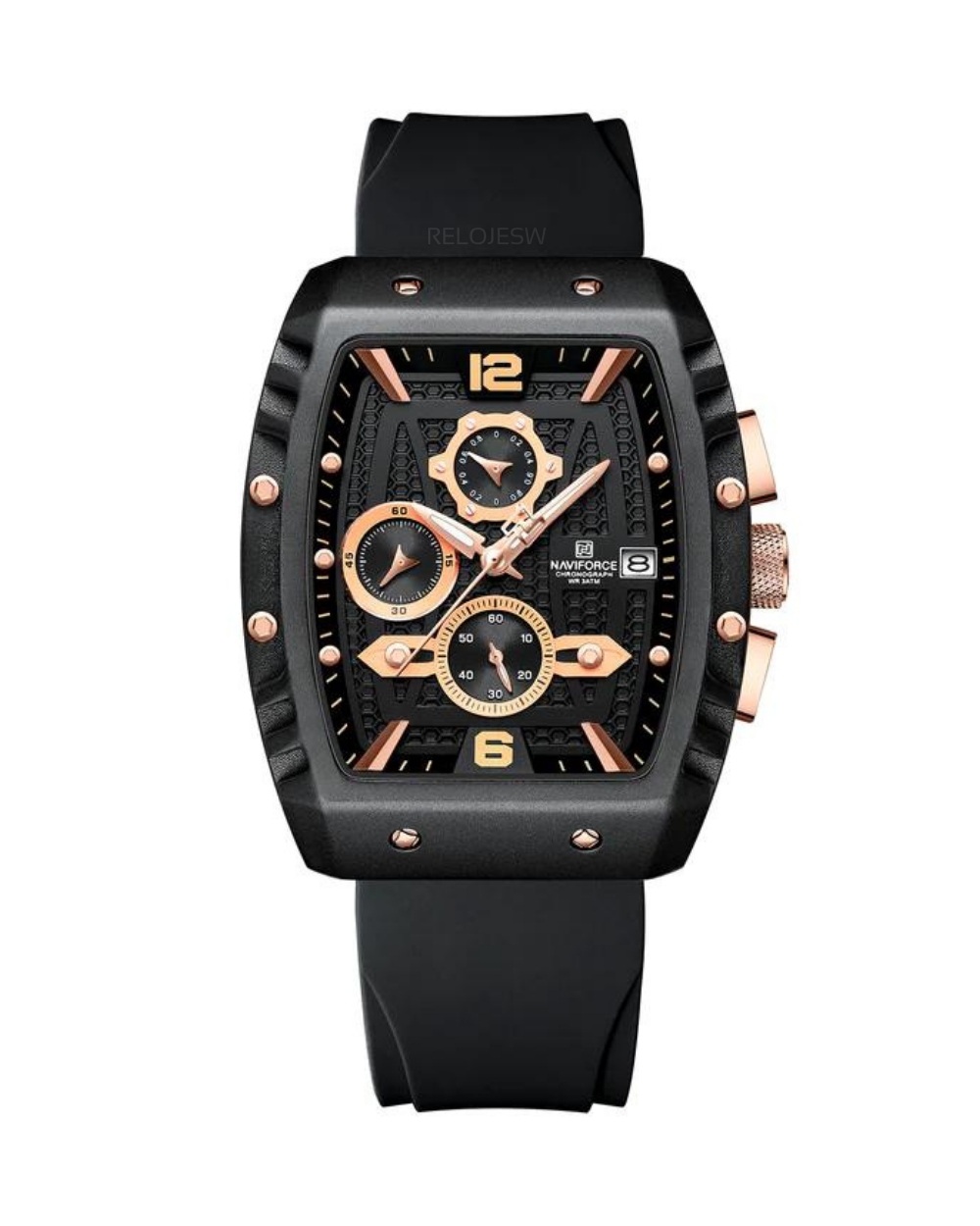 Reloj Naviforce Hombre Negro NF8025-1
