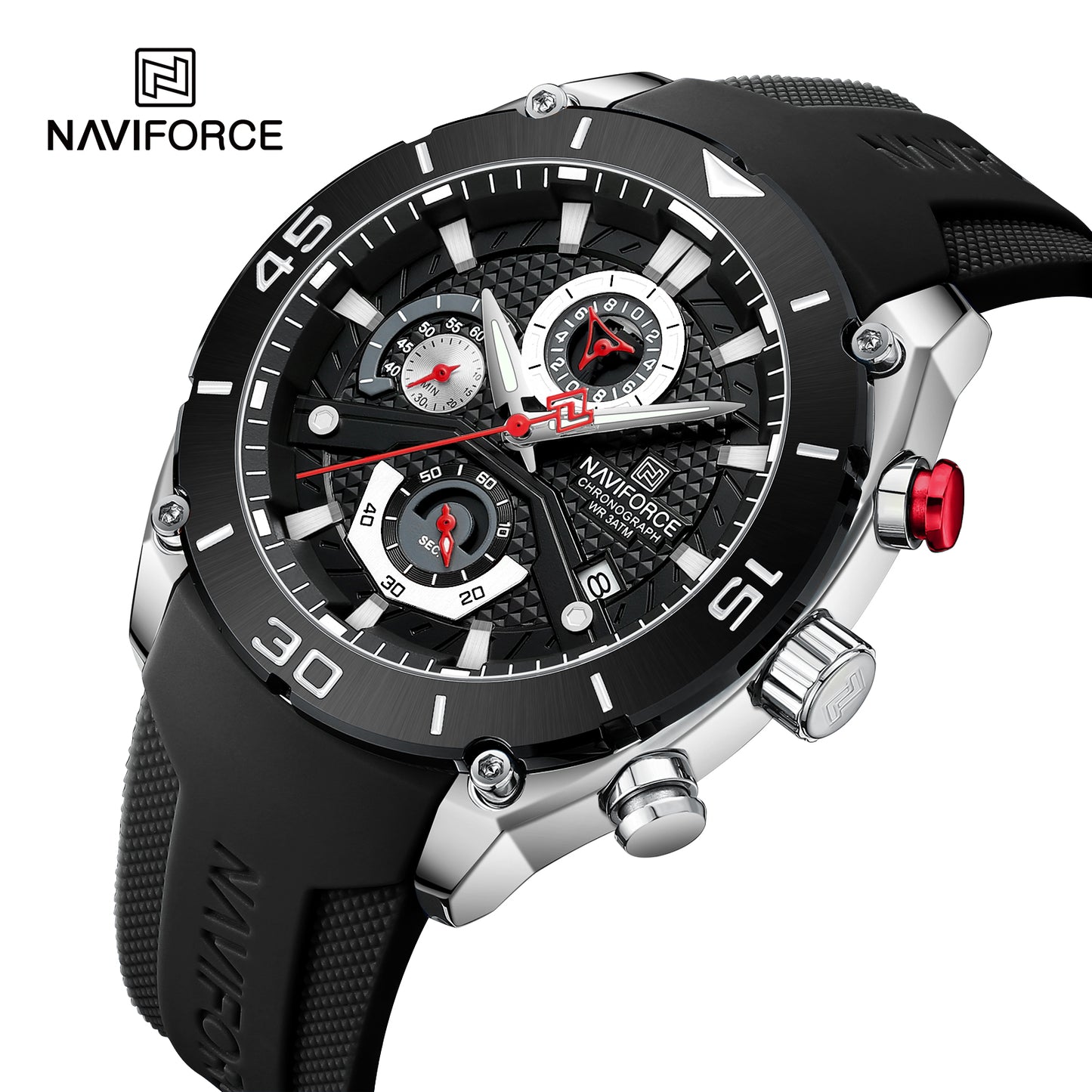 Reloj Naviforce Hombre Negro NF8038-NEPL