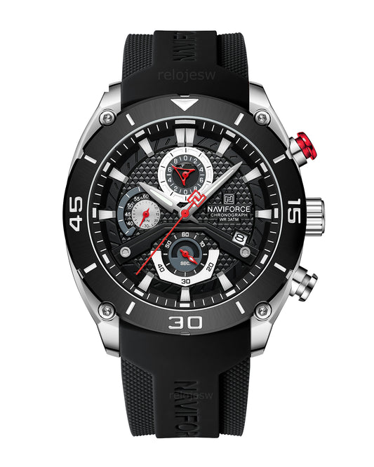 Reloj Naviforce Hombre Negro NF8038-NEPL