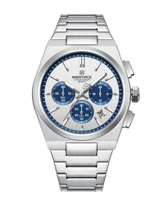 Reloj Naviforce Hombre Plateado NF8048G-PLAZ
