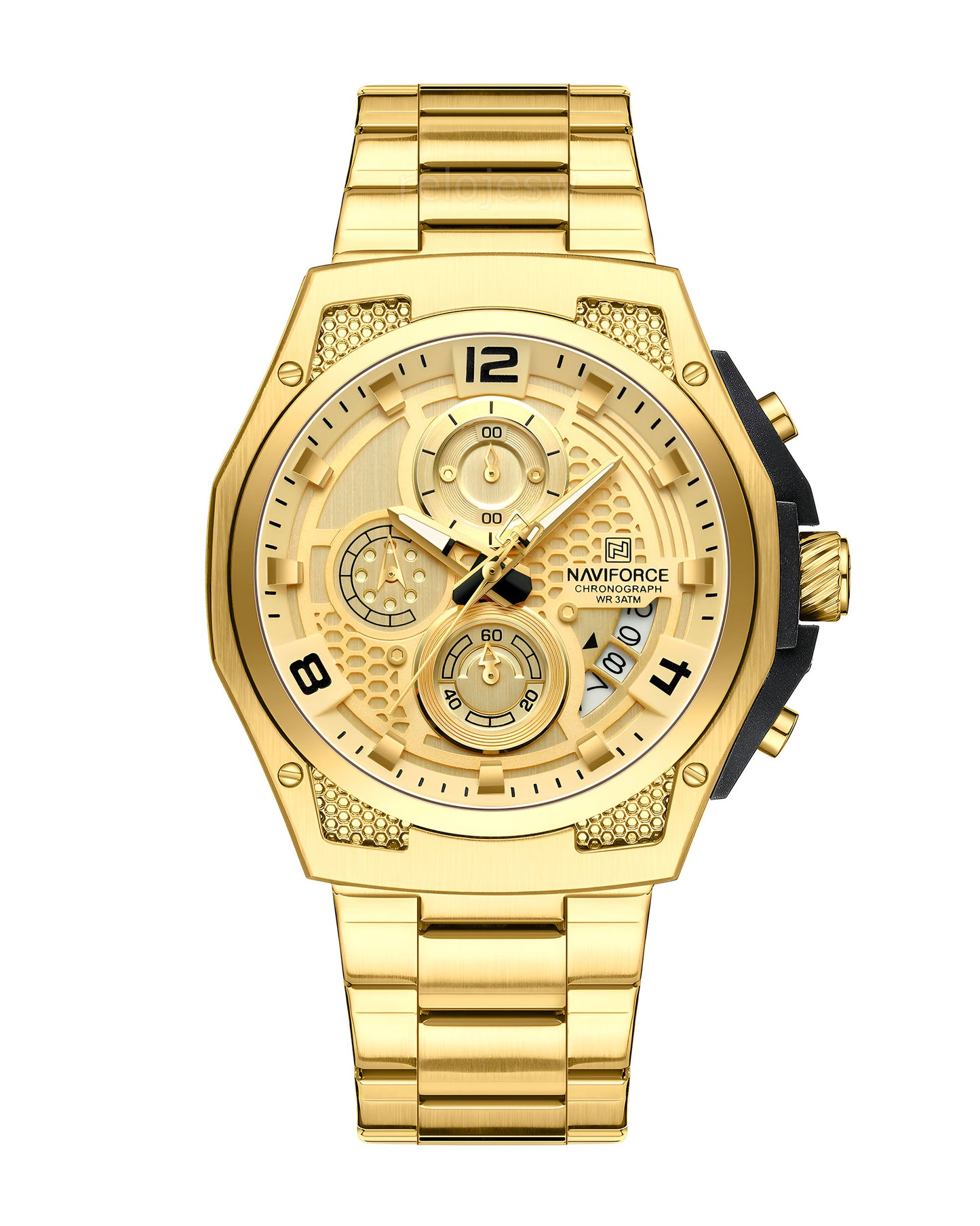 Reloj Naviforce Hombre Dorado NF8051S-DO