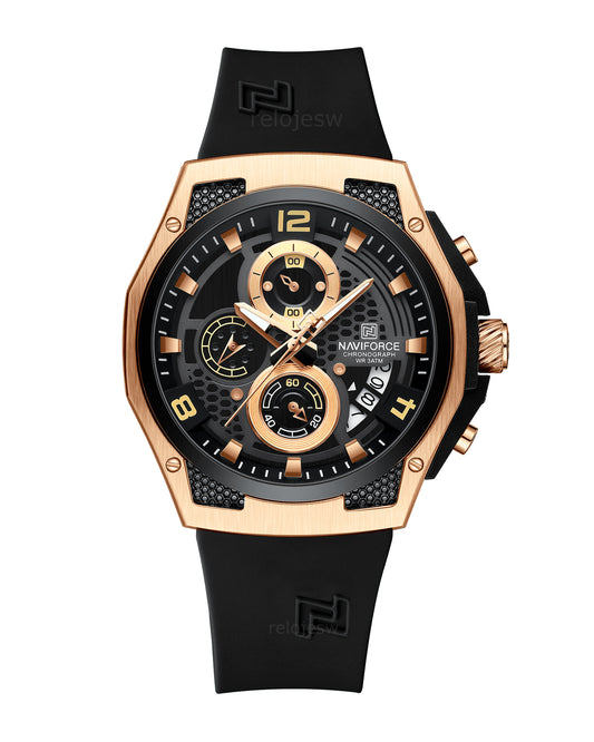 Reloj Naviforce Hombre Negro NF8051T-NEOR