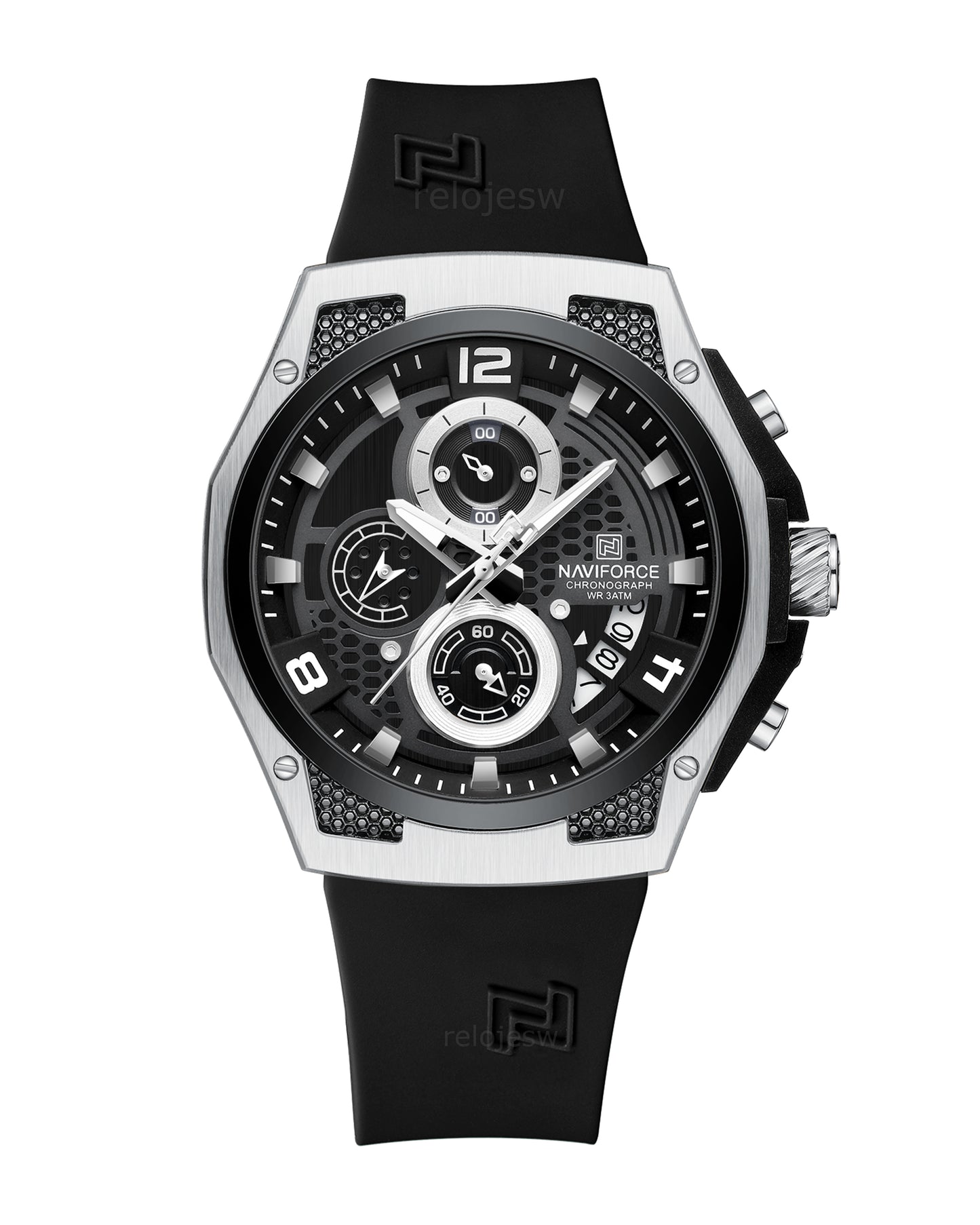 Reloj Naviforce Hombre Original Negro NF8051T-NEPL