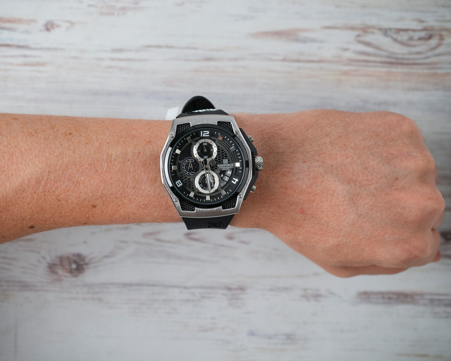 Reloj Naviforce Hombre Original Negro NF8051T-NEPL