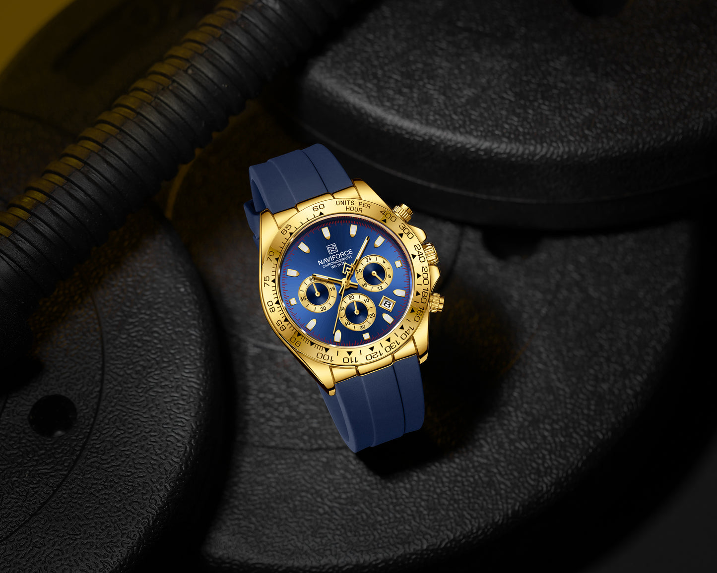 Reloj Naviforce Hombre Original Azul NF8054-AZDO