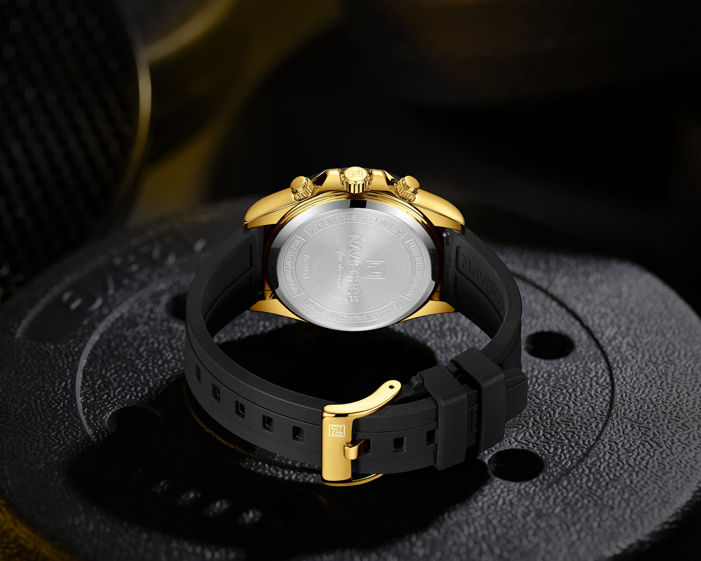 Reloj Naviforce Hombre Original Negro NF8054-NEDODO
