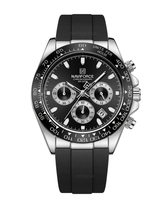 Reloj Naviforce Hombre Negro NF8054-NEPLNE
