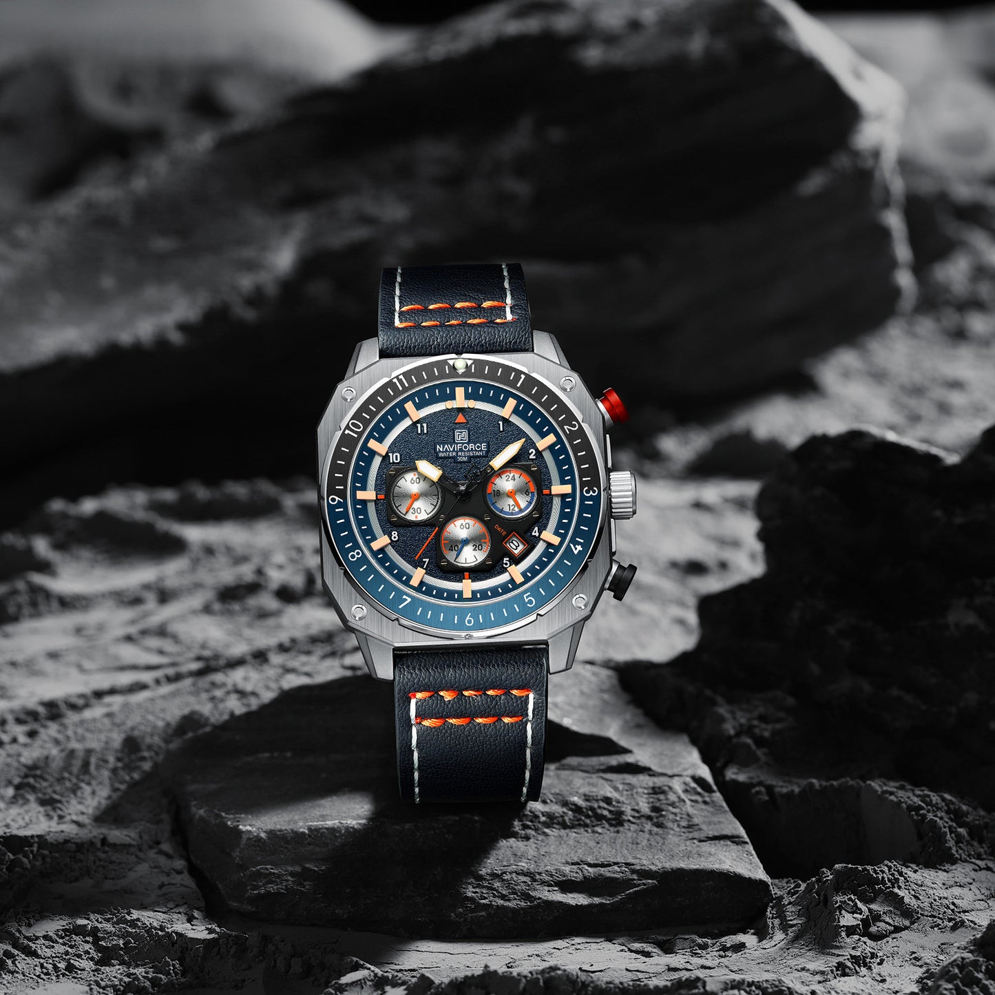 Reloj Naviforce Hombre Azul NF8057-AZPL