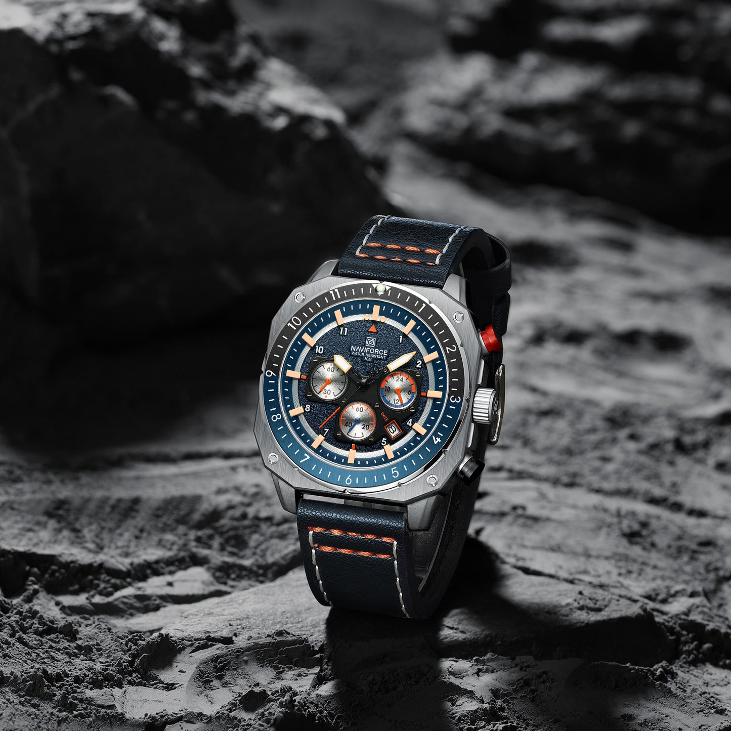 Reloj Naviforce Hombre Azul NF8057-AZPL