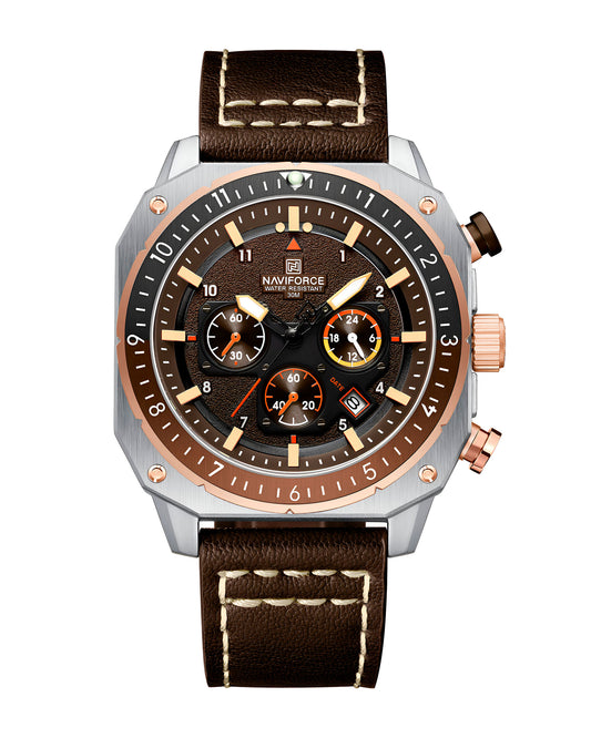 Reloj Naviforce Hombre Marrón NF8057-MAPL