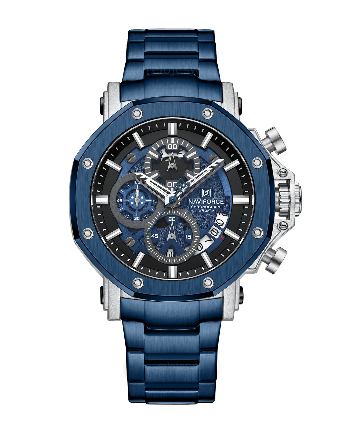 Reloj Naviforce Hombre Azul NF8065-AZPL