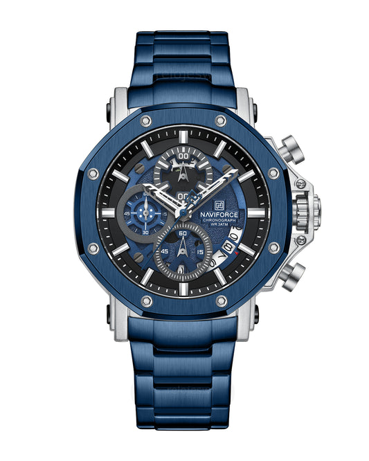 Reloj Naviforce Hombre Azul NF8065-AZPL