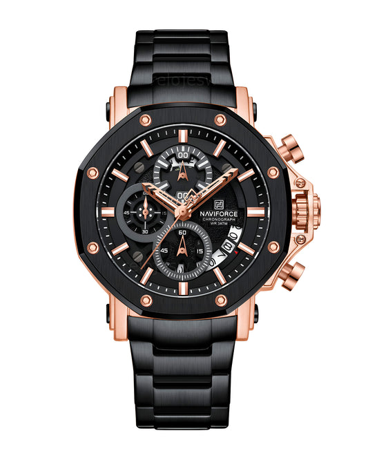 Reloj Naviforce Hombre Negro NF8065-NEOR