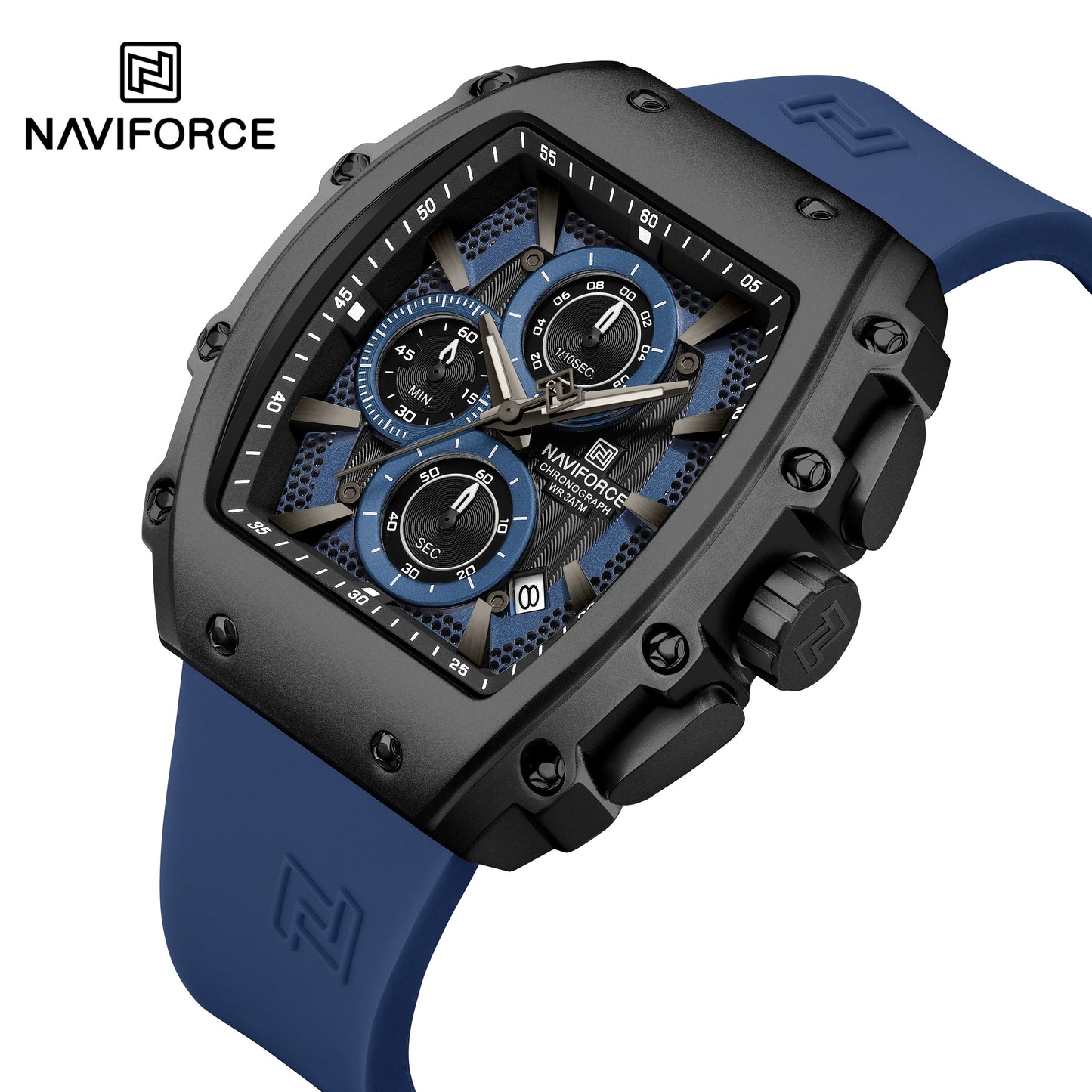 Reloj Naviforce Hombre Azul NF8070-AZNE