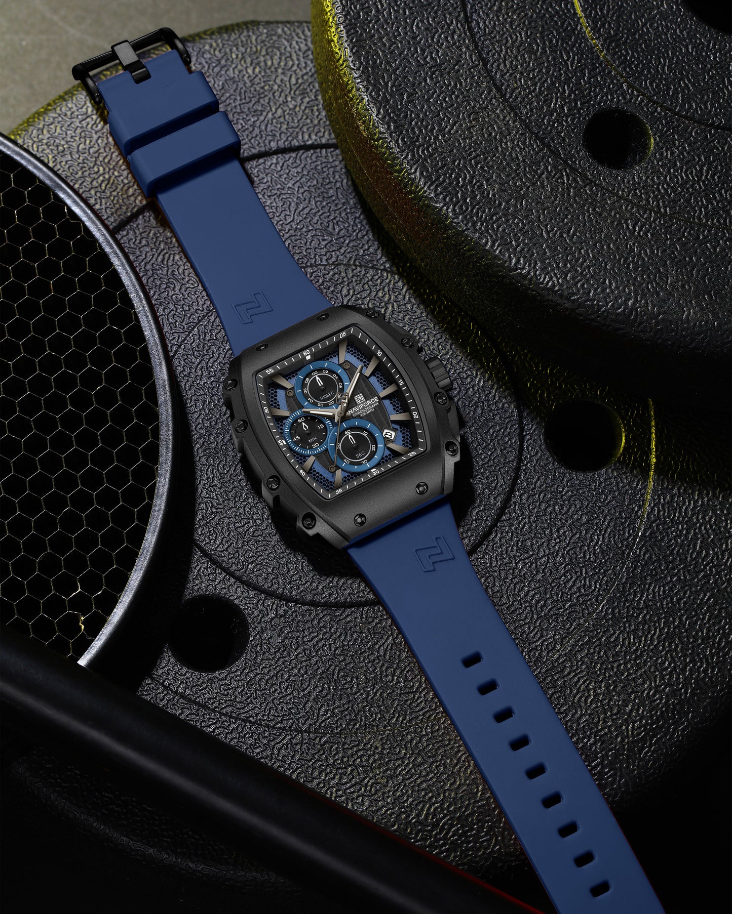 Reloj Naviforce Hombre Azul NF8070-AZNE