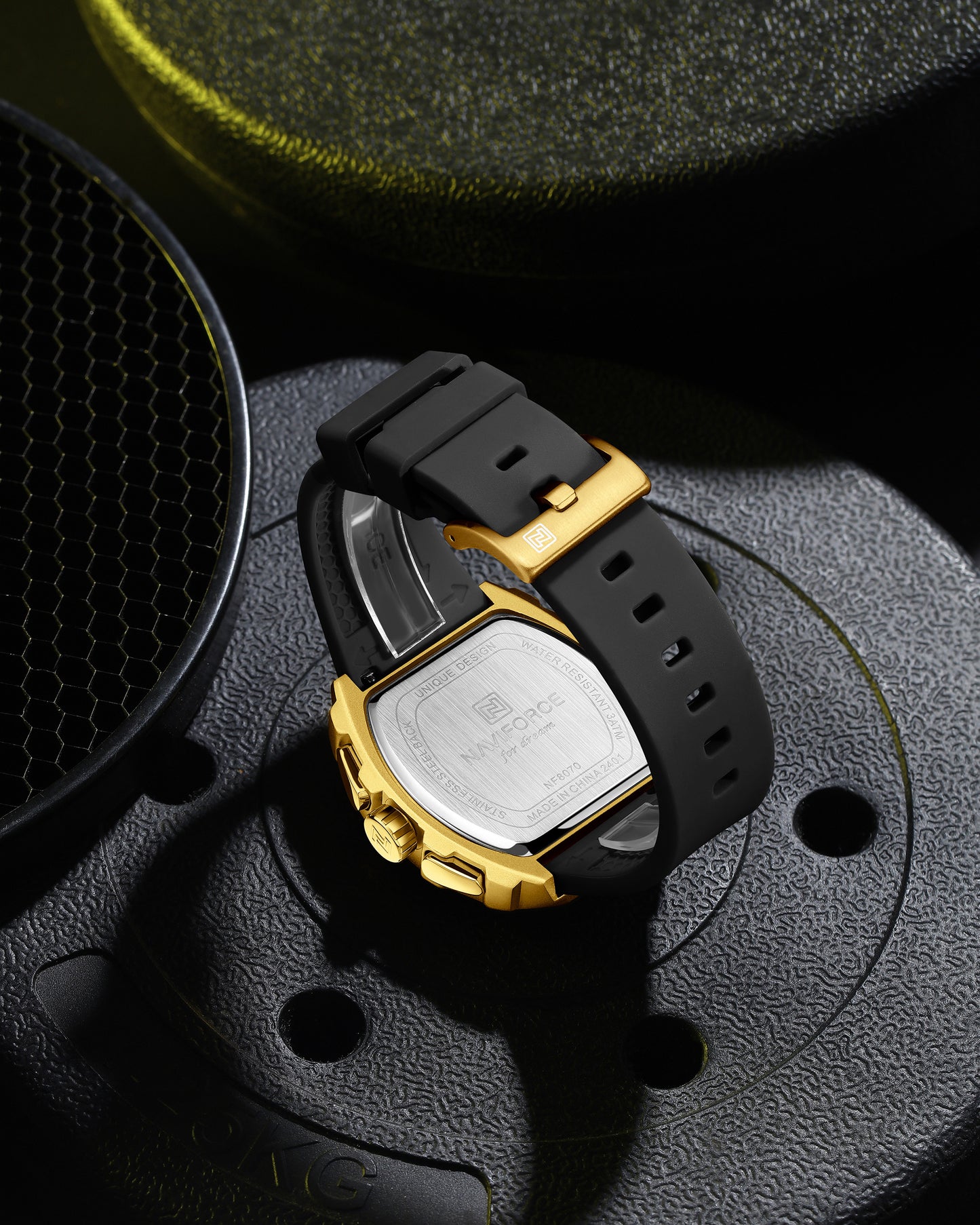 Reloj Naviforce Hombre Negro NF8070-NEDO