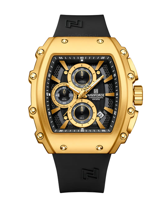 Reloj Naviforce Hombre Negro NF8070-NEDO
