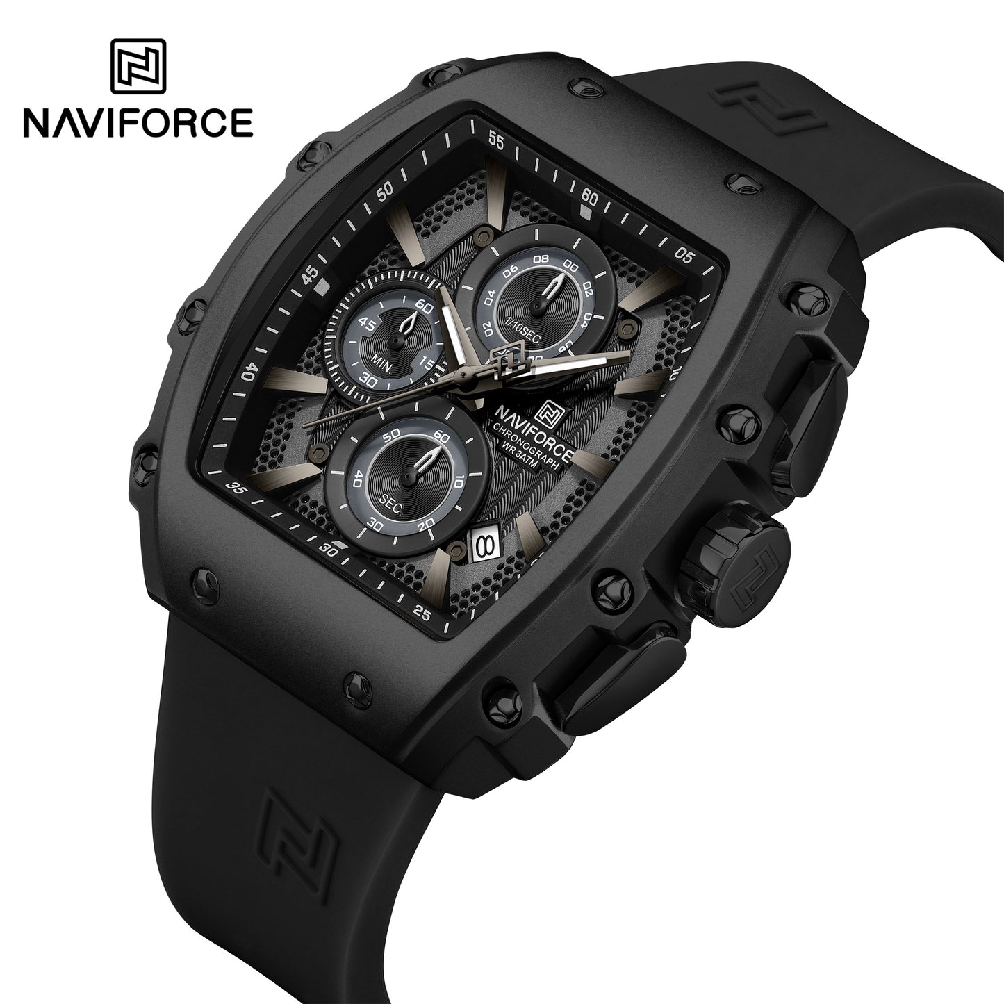 Reloj Naviforce Hombre Negro NF8070-NENE
