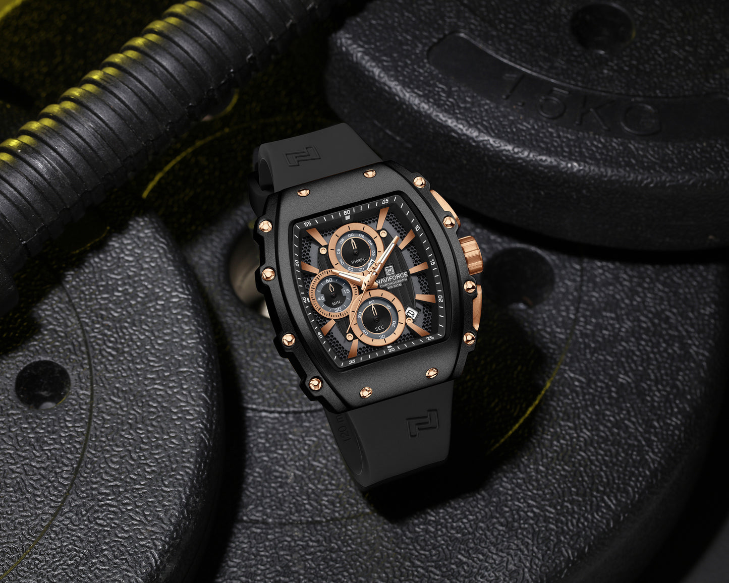 Reloj Naviforce Hombre Negro NF8070-NENEOR