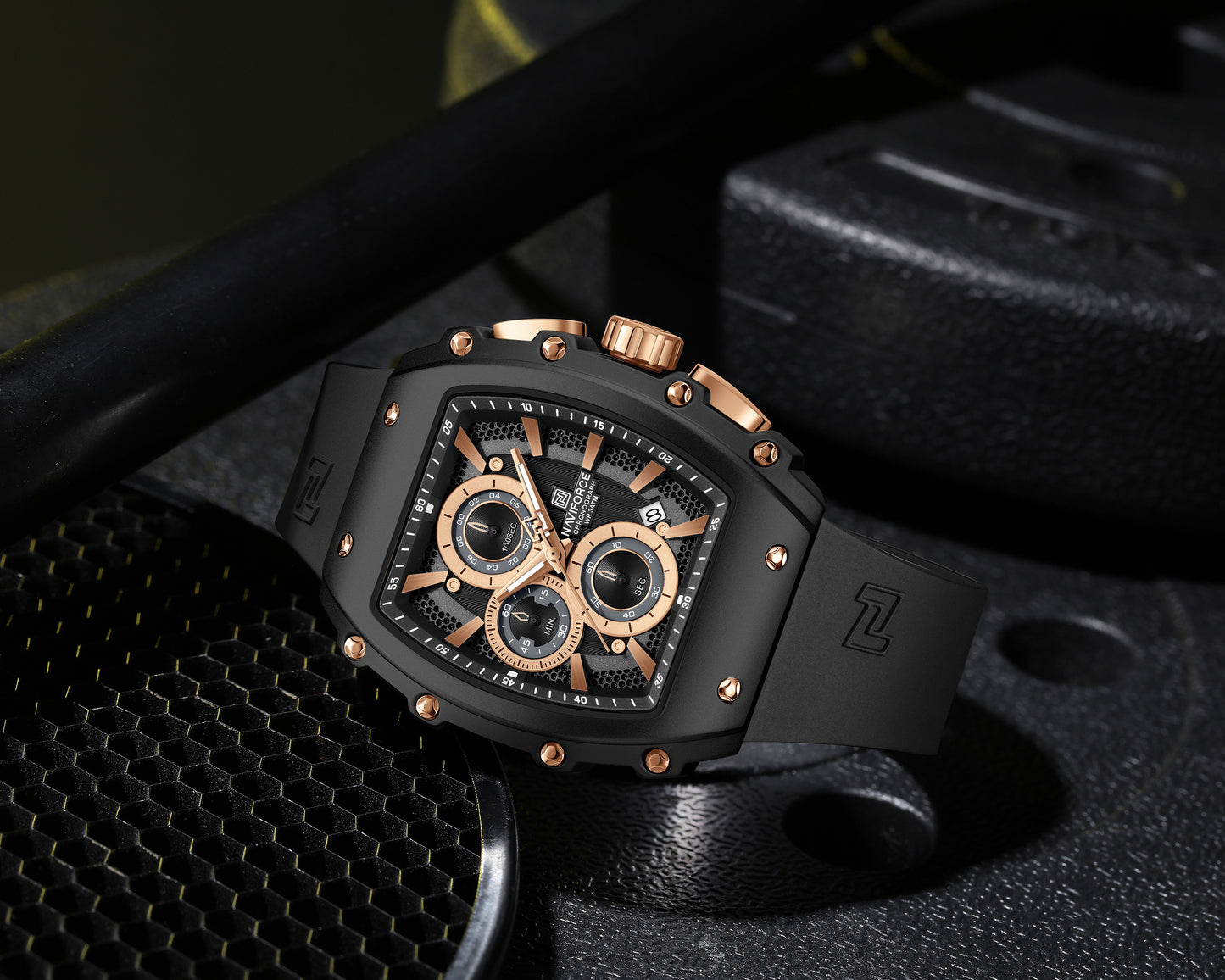 Reloj Naviforce Hombre Negro NF8070-NENEOR