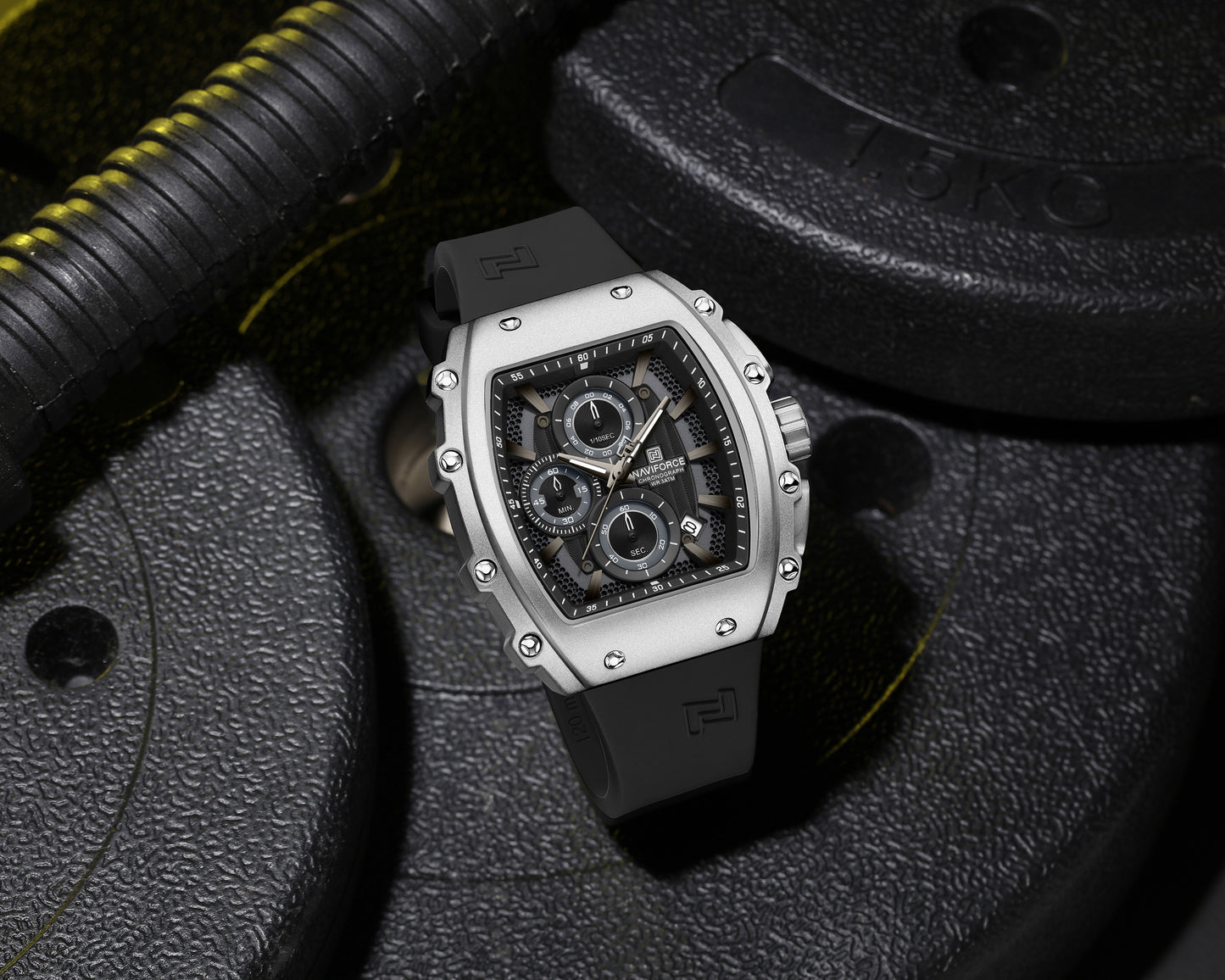 Reloj Naviforce Hombre Negro NF8070-NEPL