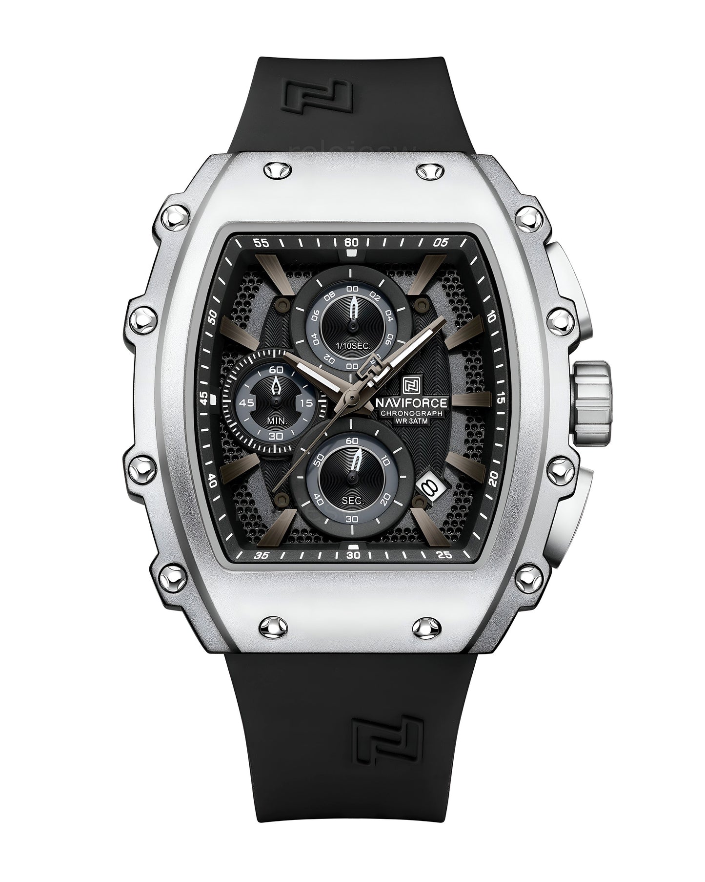 Reloj Naviforce Hombre Negro NF8070-NEPL