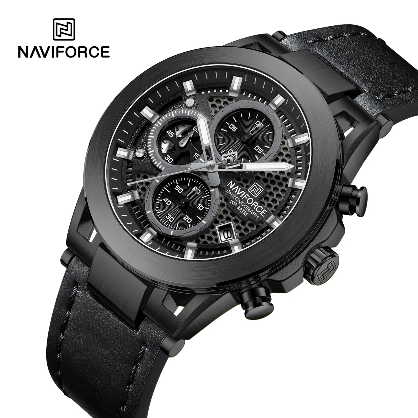 Reloj Naviforce Hombre Negro NF8073-NENE