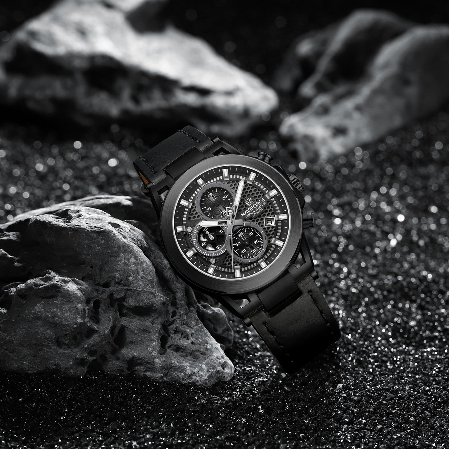 Reloj Naviforce Hombre Negro NF8073-NENE