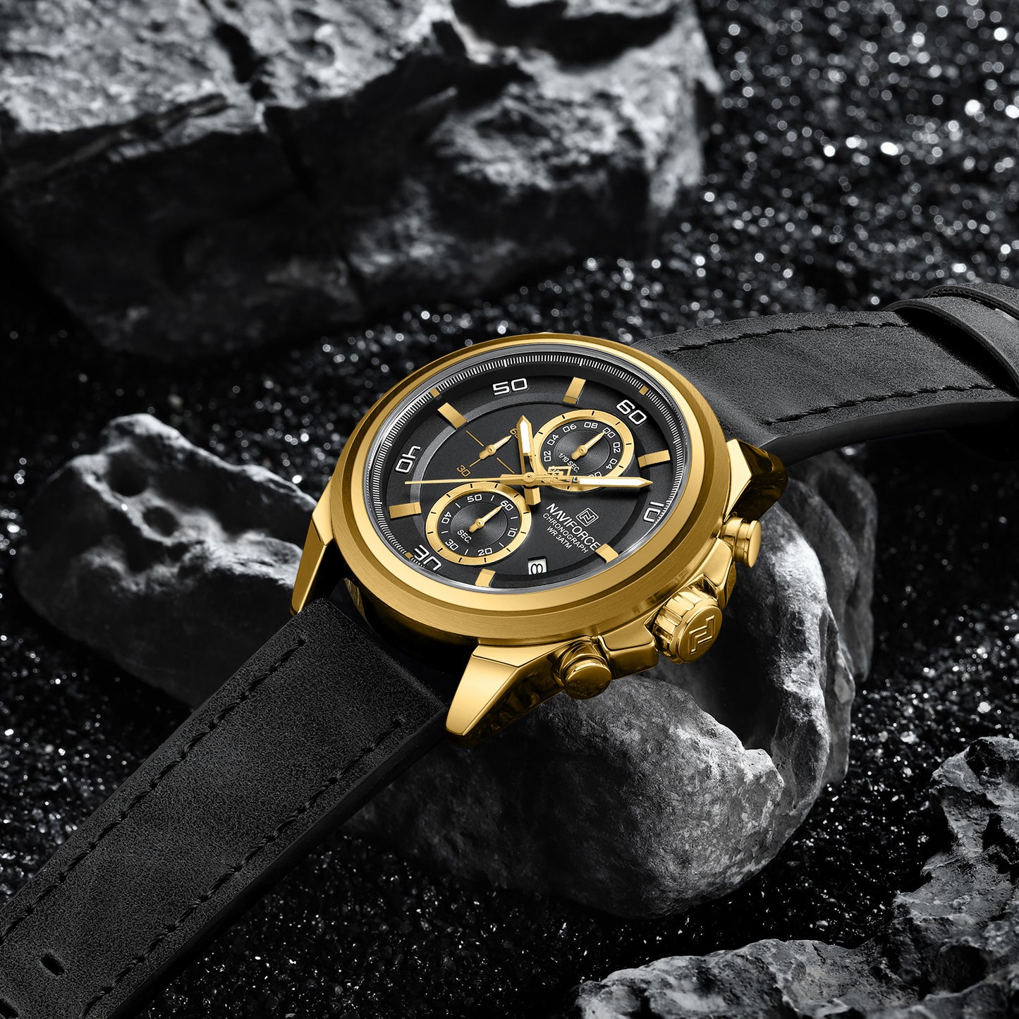 Reloj Naviforce Hombre Negro NF8075-NEDO