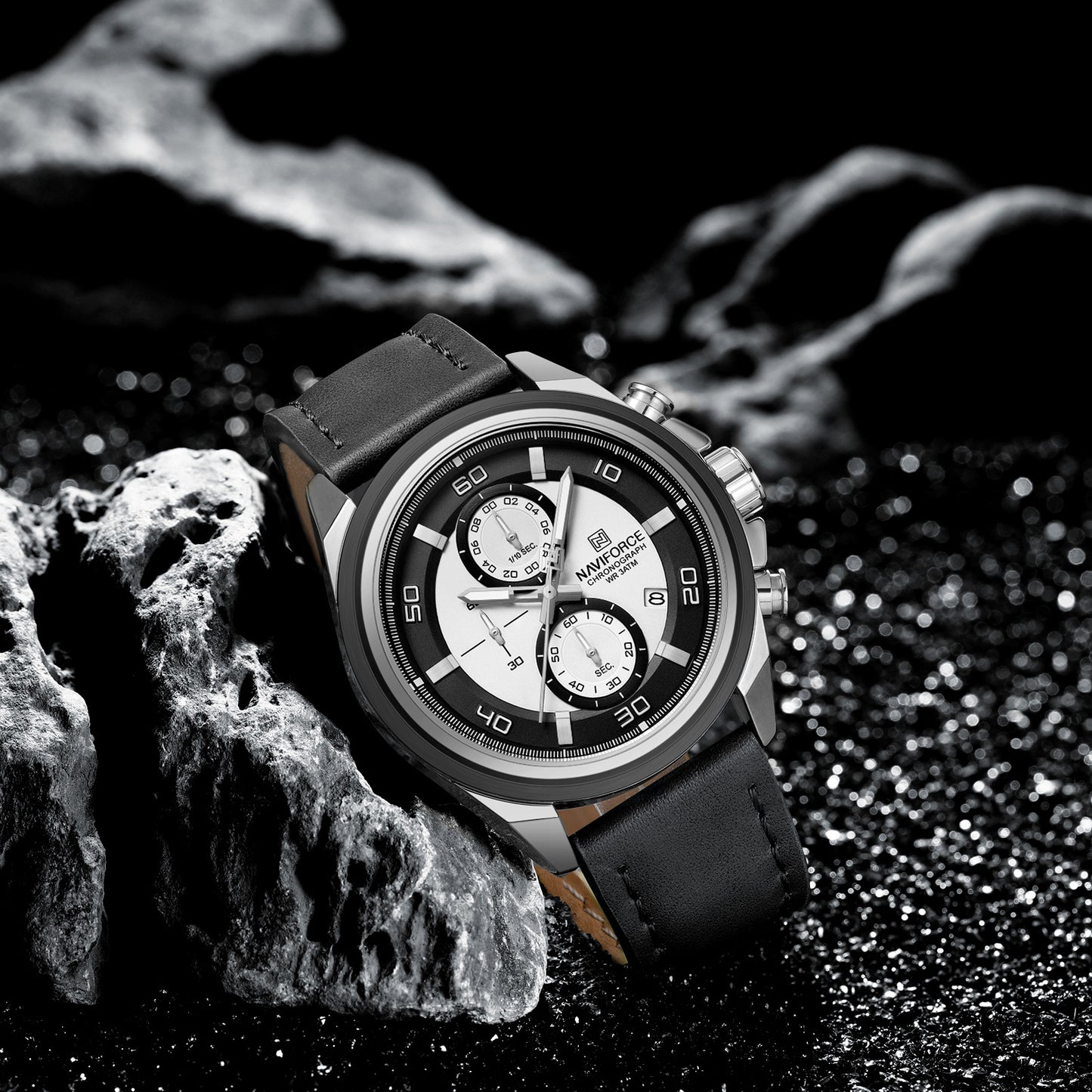 Reloj Naviforce Hombre Negro NF8075-NEPL