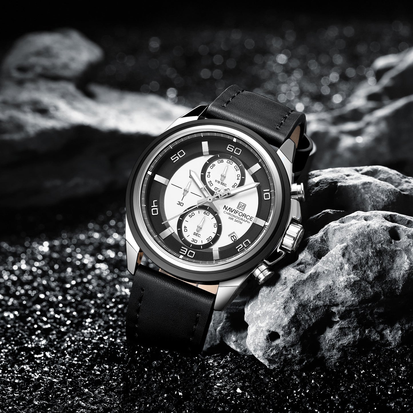 Reloj Naviforce Hombre Negro NF8075-NEPL