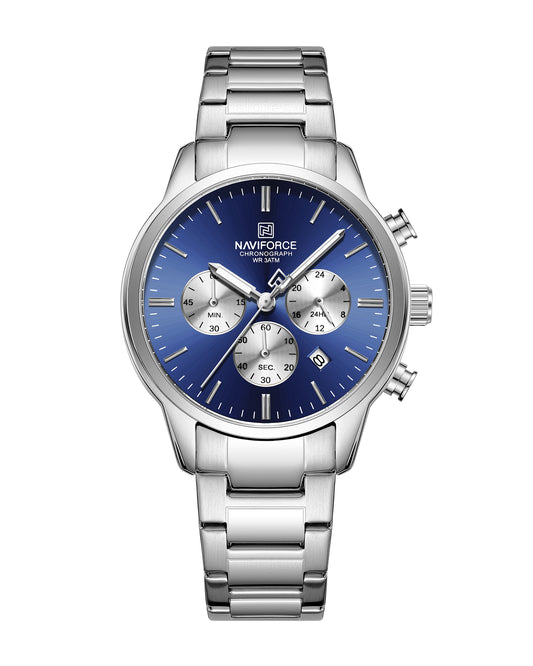 Reloj Naviforce Hombre Plateado NF8076-PLAZ