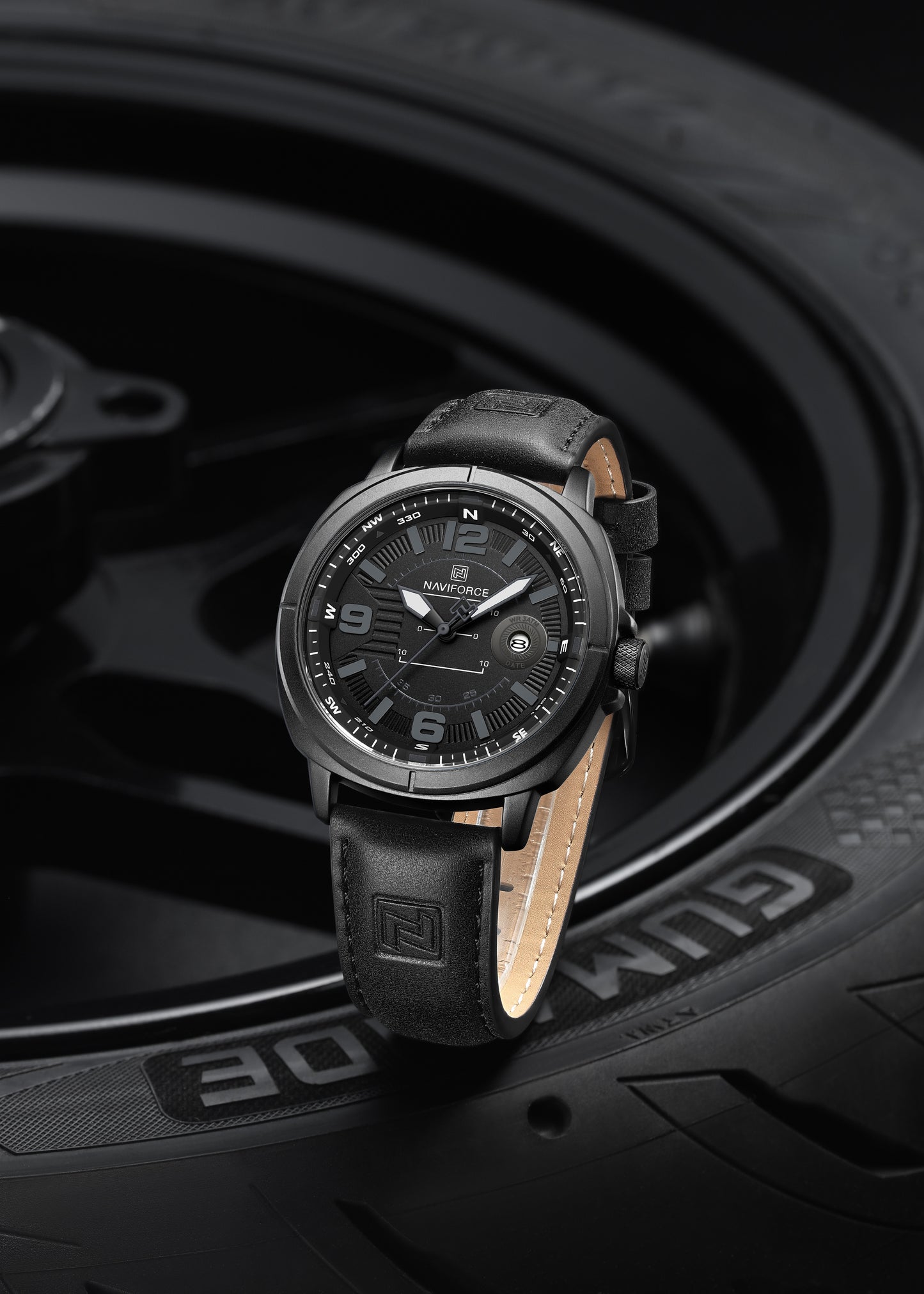 Reloj Naviforce Hombre Negro NF8078-NENE