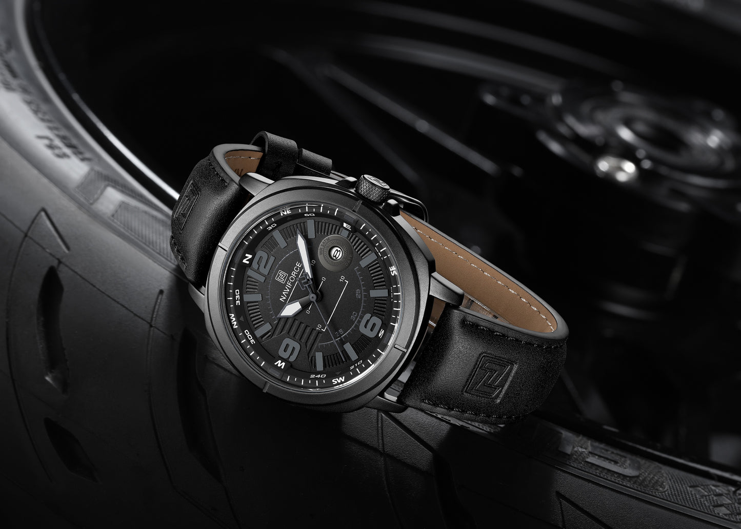 Reloj Naviforce Hombre Negro NF8078-NENE