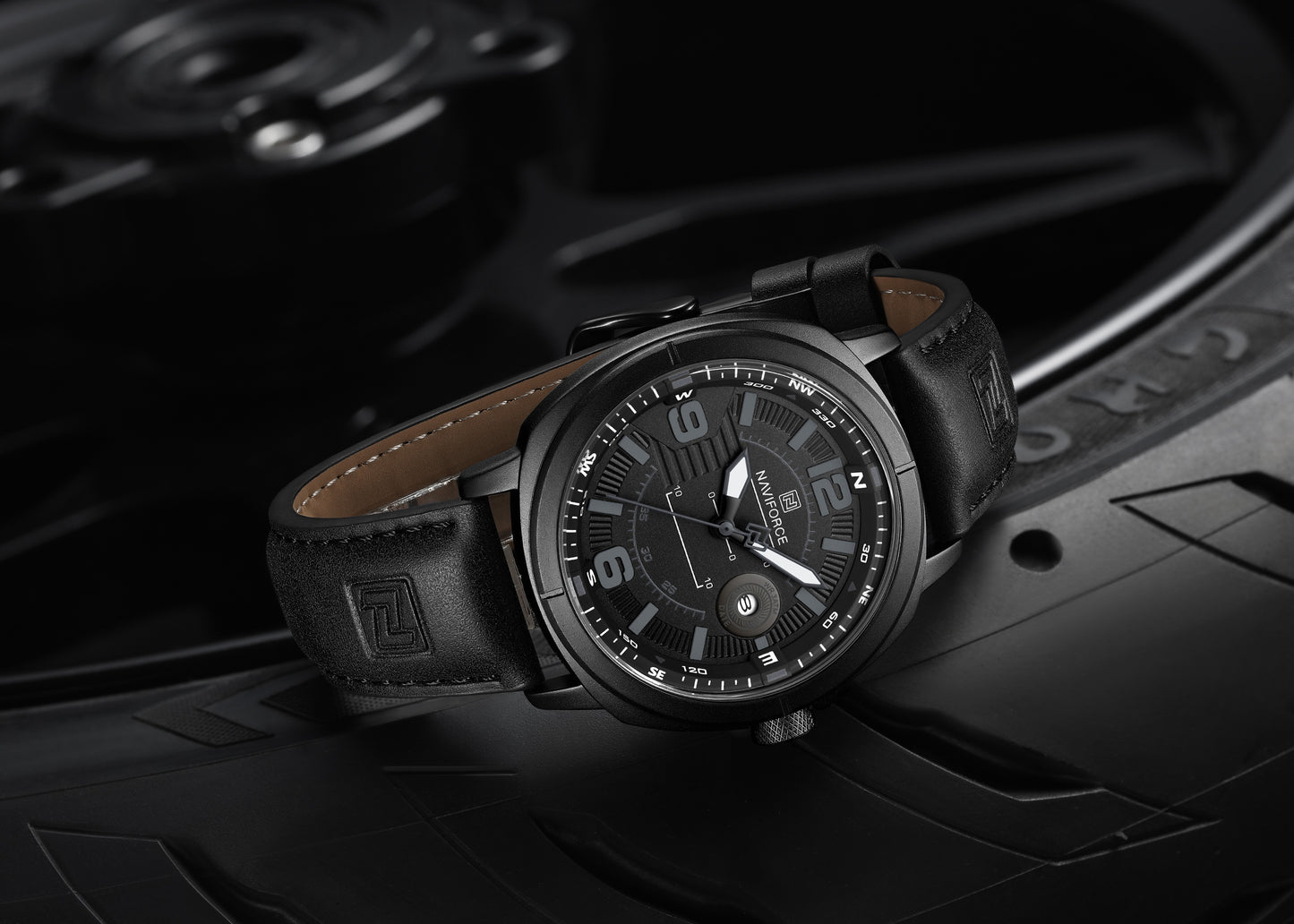 Reloj Naviforce Hombre Negro NF8078-NENE