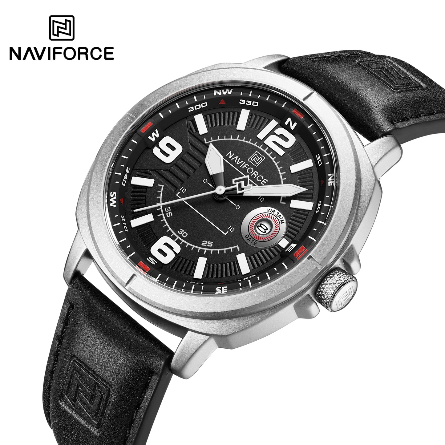 Reloj Naviforce Hombre Negro NF8078-NEPL