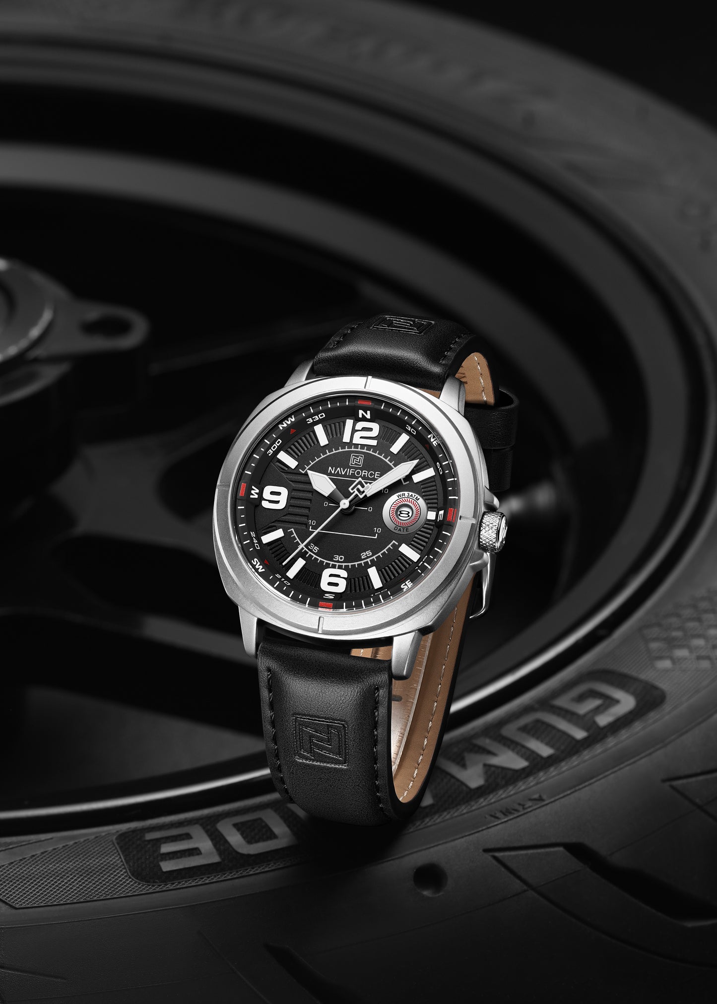 Reloj Naviforce Hombre Negro NF8078-NEPL