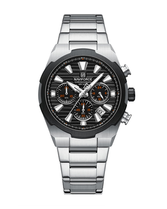 Reloj Naviforce Hombre Plateado NF8081-PLNE