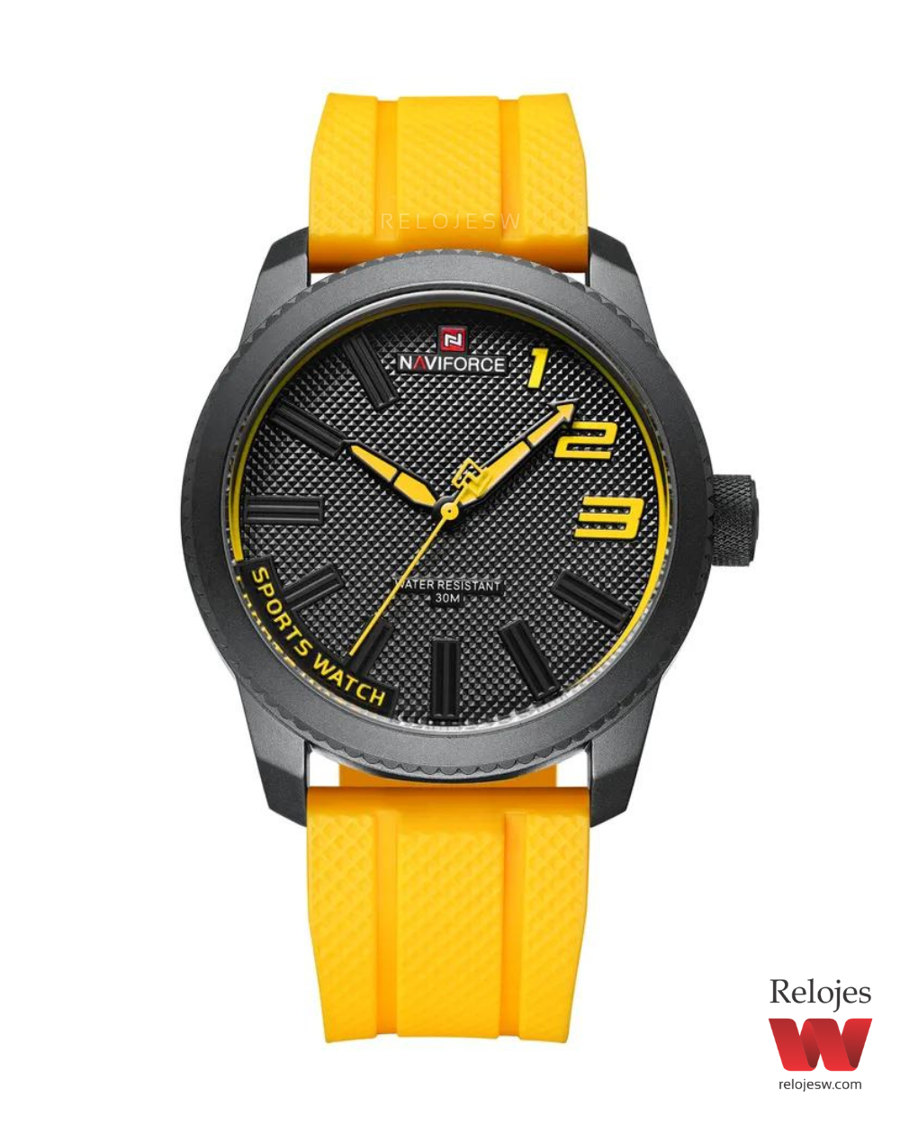 Reloj Naviforce Hombre NF9202T Amarillo Negro