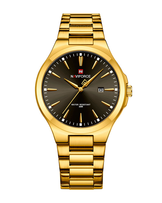 Reloj Naviforce Hombre Dorado NF9214-DONE