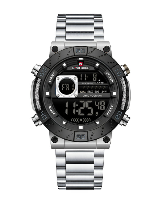 Reloj Naviforce Hombre Plateado NF9241-PLNE