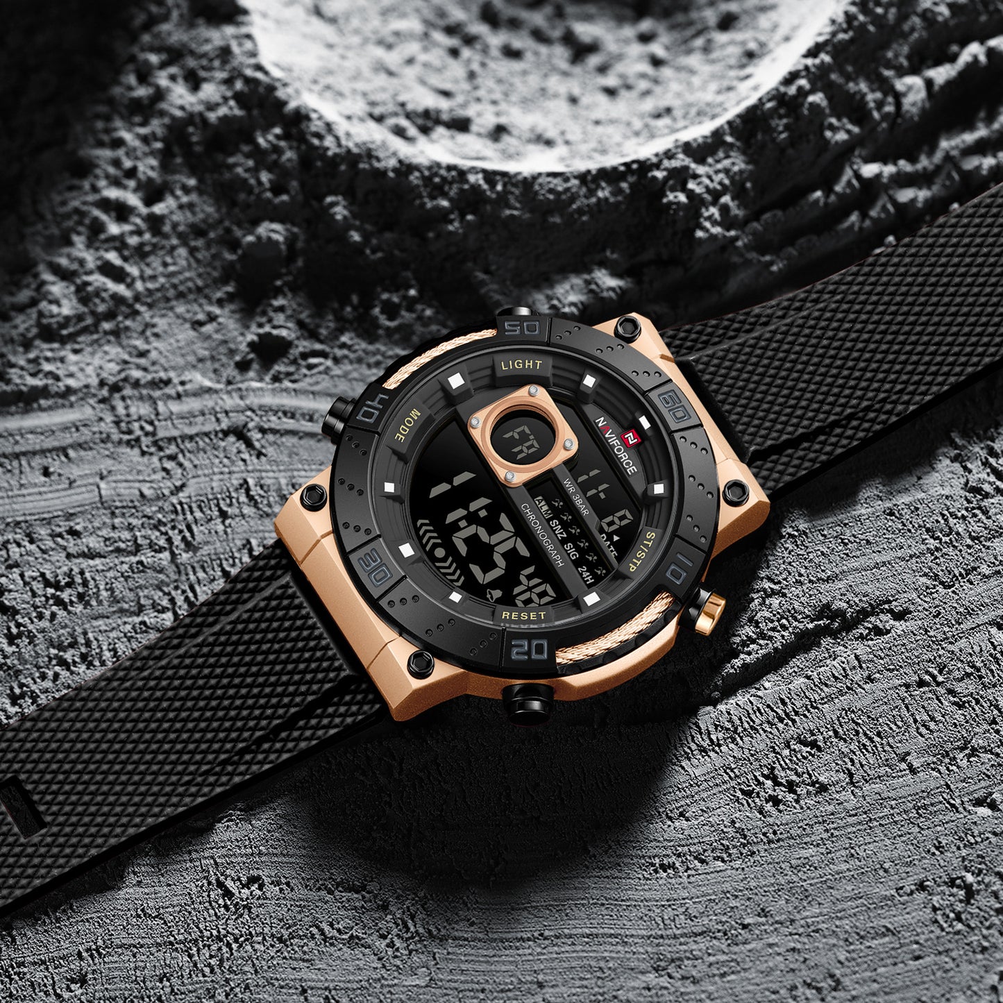 Reloj Naviforce Hombre Negro NF9241S-NEOR