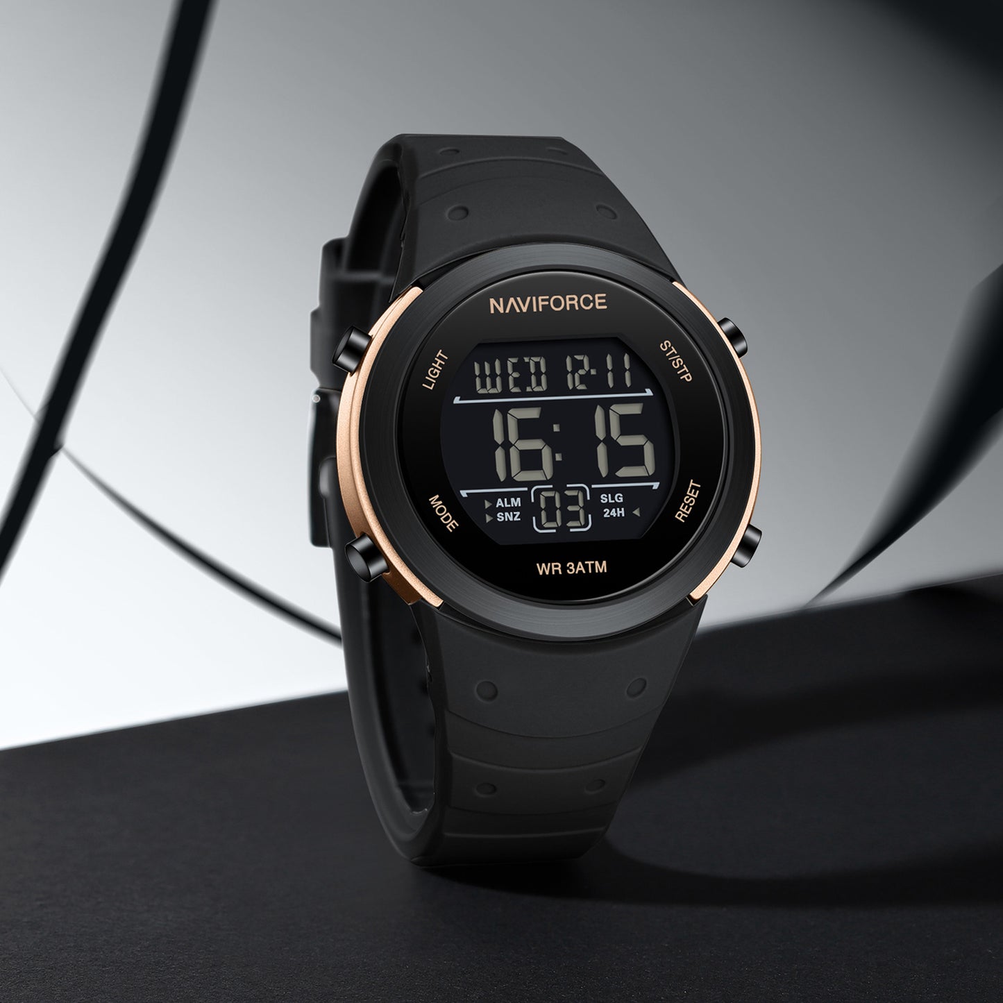 Reloj Naviforce Hombre Negro NF9246-NEOR