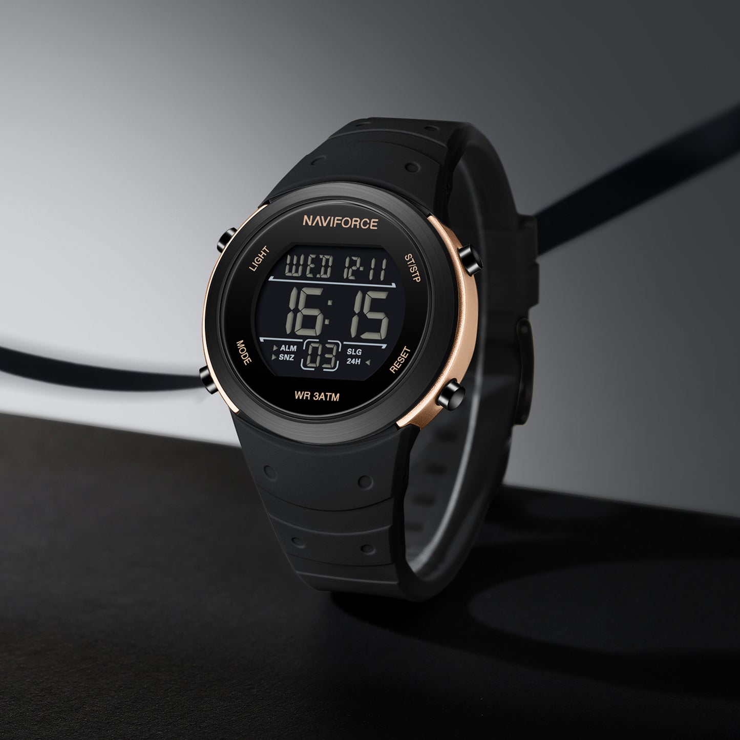 Reloj Naviforce Hombre Negro NF9246-NEOR