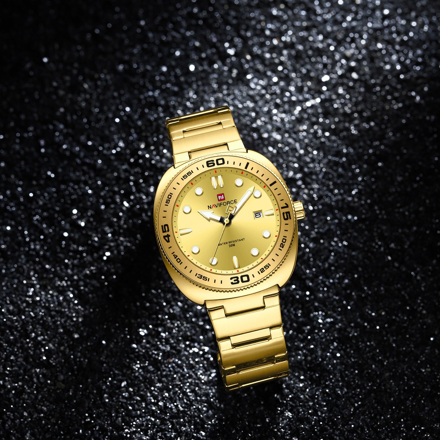 Reloj Naviforce Hombre Dorado NF9250-DODO