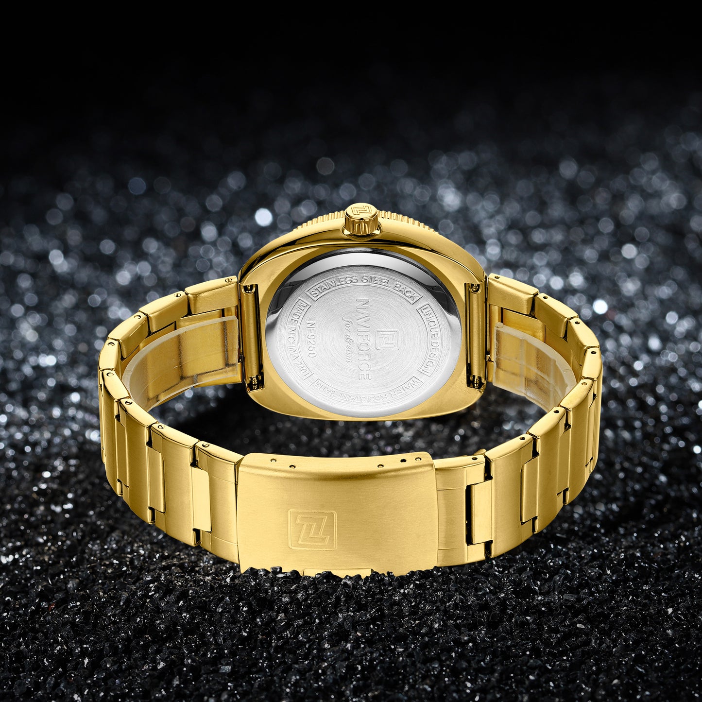 Reloj Naviforce Hombre Dorado NF9250-DODO