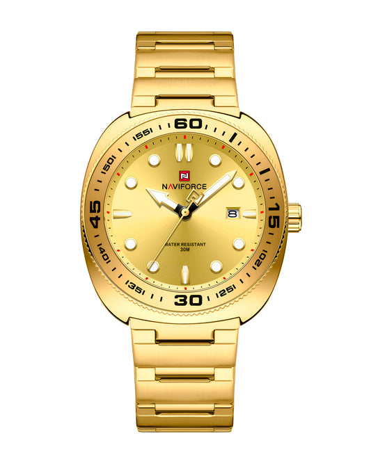 Reloj Naviforce Hombre Dorado NF9250-DODO